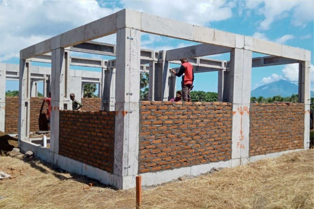 Bangunan beton anti gempa